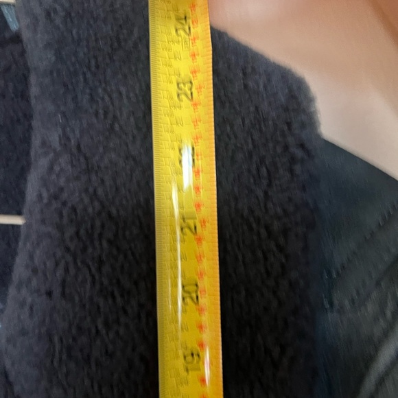 Burberry shearling jacket navy toggle size 14 - Picture 13 of 16